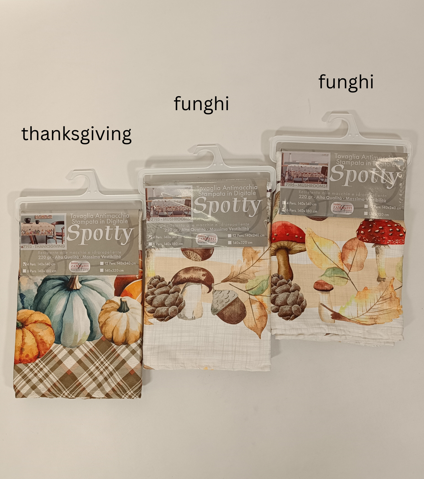 SPOTTY 4P STAIN-RESISTANT TABLECLOTH Tellini S.r.l. Wholesale Clothing